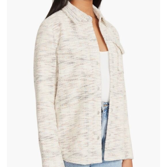 BB Dakota Steve Madden Cream Shacket - Picture 10 of 10